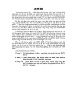 Một số giải pháp thu hút đầu tư trực tiếp nước ngoaì vào các khu công nghiệp, khu chế xuất của Việt Nam