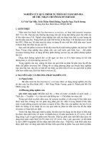 Thu nhận enzyme invertase từ bã nấm men bia