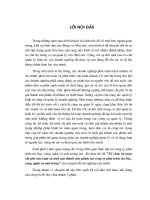 Tổ chức kế toán CPSX & tính GTSP tại Cty Phát triển Tin học , Công nghệ &môi trường