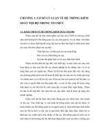 Hoàn thiện hệ thống kiểm soát nội bộ cho các doanh nghiệp vừa và nhỏ của Việt Nam