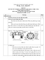 Đáp án đề thi lý thuyết điện dân dụng 34