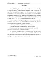 Công nghệ ofdm và ứng dụng trong truyền hình số mặt đất