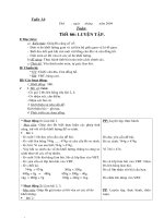 Kế hoạch giảng dạy tuần 14