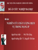 Nghiên cứ chất lượng dịch vụ trong mạng IP