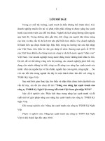 Nâng cao năng lực cạnh tranh của công ty TNHH Kỳ Nghỉ Việt trong bối cảnh Việt Nam gia nhập WTO