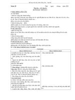 Tài liệu Giáo án môn Tiếng Việt 29