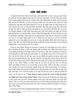 Hoàn thiện kế toán CPSX và tính GTSp tại công ty may chiến thắng