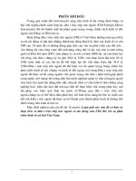 Luận giải các vấn đề cơ bản và thực tiễn về đầu tư trực tiếp nước ngoài và tác động của FDI đối với sự phát triển kinh tế-xã hội Việt Nam .doc