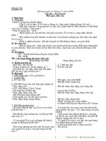 Giáo án Tiếng việt - Lớp 3 - Tuần 11