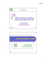 Quản trị tài chính - Chương 5