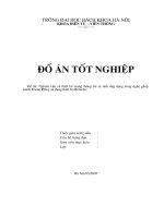 Nghiên cứu và thiết kế mạng thông tin vệ tinh ứng dụng công nghê ghép kênh Frame Relay sử dụng thiết bị Memotec