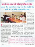 Một vài luận giải về phát triển thị trường tài chính nhằm đẩy mạnh huy động vốn.pdf