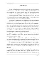 Hoàn thiện kế toán chi phí và tính giá thành tại Công ty Sông Đà 11.doc