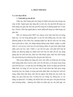 Luận văn thạc sĩ : Nghiên Cứu  Chương trình dạy học môn Hóa học ở trường THPT