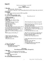 Giáo án Tiếng việt - Lớp 3 - Tuần 27