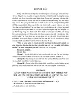 Một số kiến nghị về chính sách hỗ trợ kinh tế nhằm điều chỉnh cơ cấu sinh viên đào tạo bậc đại học cho phù hợp với yêu cầu phát triển kinh tế của Việt nam trong thời gian tới.doc