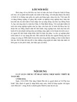 Thực trạng hoạt động nhập khẩu thiết bị toàn bộ ở việt nam