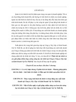 GIẢI PHÁP NHẰM NÂNG CAO HƠN NỮA NĂNG LỰC TÀI CHÍNH CỦA CÔNG TY XÂY LẮP VÀ KINH DOANH VẬT TƯ THIẾT BỊ