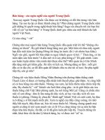 Bán hàng - các ngón nghề của người Trung Quốc