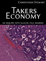 Takers Economy  An Inquiry Into Illegal File Sharing