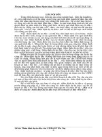 Một số ý kiến về công tác thẩm định dự án đầu tư tại Sở kế hoạch & đầu tư­ Hà Tây.DOC