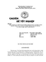 Thực trạng và một số giải pháp nhằm nâng cao khả năng thắng thầu của công ty TNHH Thương mại xây dựng và công nghệ Việt Nam