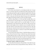 Hoàn thiện kế toán chi phí sản xuất và tính giá thành sản phẩm xây lắp tại Công ty Cổ phần Xây dựng và tư vấn đầu tư 18