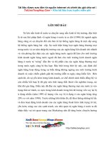 Ứng dụng Marketing vào hoạt động tại sở giao dịch I ngân hàng đầu tư và phát triển.doc