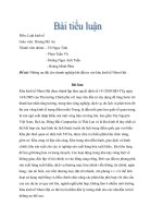 Những ưu đãi cho doanh nghiệp khi đầu tư vào khu kinh tế Nhơn Hội.