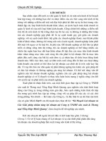 Kê Hoạch Lợi nhuận và Các Giải pháp nhằm tăng lợi nhuận tại Công ty TNHH sản xuất & Thương mại Tổng Hợp Minh Quang