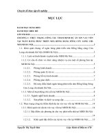 CÔNG TÁC THẨM ĐỊNH DỰ ÁN XIN VAY VỐN TẠI NGÂN HÀNG PHÁT TRIỂN NHÀ ĐỒNG BẰNG SÔNG CỬU LONG CHI NHÁNH HÀ NỘI: THỰC  TRẠNG VÀ GIẢI PHÁP