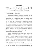 Quản lý  thương hiệu trong lĩnh vực hàng tiêu dùng