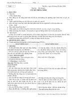 Tài liệu Giáo án môn Tiếng Việt 1