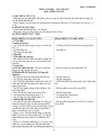 Giáo án Tổng hợp - Lớp 3