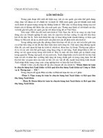 Hoàn thiện kế toán lưu chuyển Hàng hóa XK và Kết quả tiêu thụ hàng XK tại Cty Dịch vụ & TM – TSC