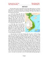  Đa dạng sinh học ở Việt Nam - Thực Trạng & Giải Pháp
