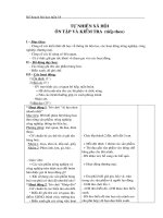 Tài liệu Giáo án môn Tự nhiên xã hội lớp 3 - tuần 18