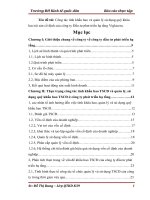 Công tác tính khấu hao và quản lý sử dụng quỹ khâu hao tài sản cố định của công ty Đầu tư phat triển hạ tầng Viglacera