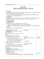 Tài liệu Giáo án môn Đạo đức - tuần 15 - lớp 3