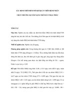 Xác định thời điểm mở khí quản trên bệnh nhân chấn thương sọ não nặng thở máy ở hậu phẫu