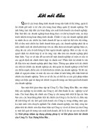 Giải pháp nhằm áp dụng phương pháp tỷ số khi phân tích tài chính của công ty xây dựng khu bắc