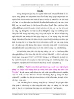 Nghiên cứu đánh giá hiện trạng và đề xuất một số giải pháp cải thiện chất lượng điện áp trong lưới điện trung áp tỉnh Thái Nguyên