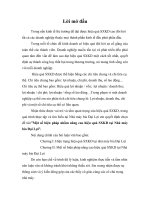 Một số biện pháp nhằm nâng cao hiệu quả SXKD tại Nhà máy bia Đại Lợi