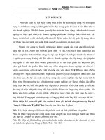 Hoàn thiện kế toán chi phí sản xuất và tính giá thành sản phẩm xây lắp tại Công ty Kiến trúc Tây Hồ