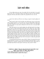 Thực trạng & giải pháp hoàn thiện kế toán NVL tại C.ty Dệt Tri Nhân