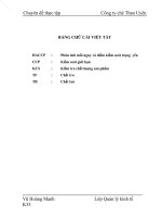 Thực trạng và một số giải pháp nâng cao chất lượng sản phẩm tại Công ty chè Than Uyên – tỉnh Lai Châu