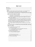 Hoàn thiện kế toán tiêu thụ và xác định kết quả tiêu thụ thành phẩm tại Công ty TNHH Hùng Dũn