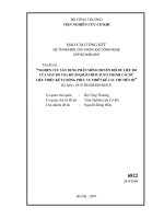 Nghiên cứu xây dựng phần mềm chuyển đổi dữ liệu đo của máy đo tọa độ 3D QM333
