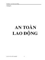 Thiết kế phân xưởng sản xuất màng mỏng PVC năng suất 4100 tấnnăm - Chương 8