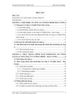 Hoàn thiện chính sách marketing sản phẩm gạch lát nền của Công ty Cổ phần Prime Hoa Cương